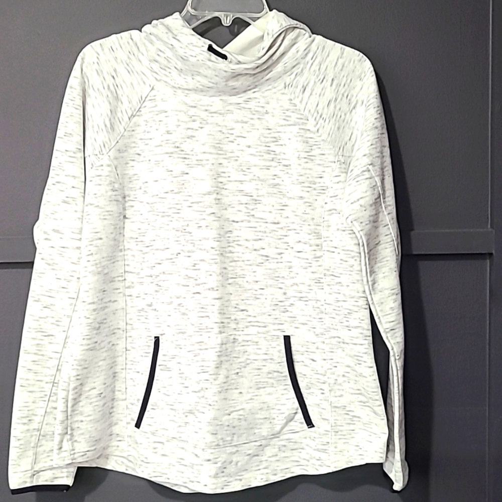TekGear Athletic Mock Cowlneck Hoodie